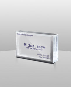 Acrylic Business Card Holder