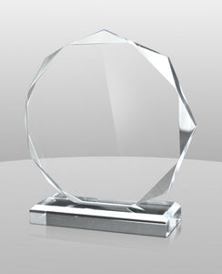 Beveled Octagon Clear
