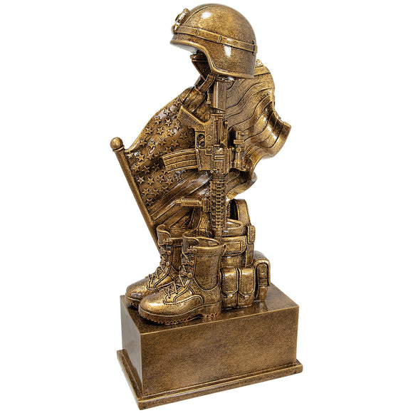 Military Resin Trophy